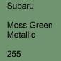 Preview: Subaru, Moss Green Metallic, 255.